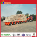 Multi-Lines Low Bed Modular Trailer for Heavy Equipment Transport
